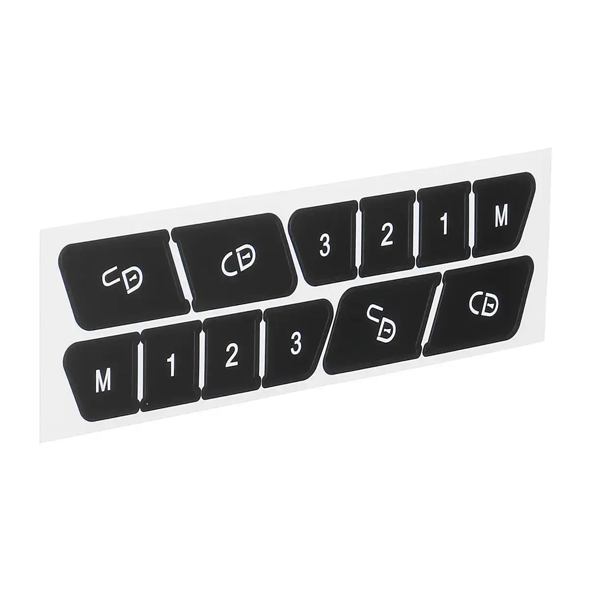 1pc Car Window Switch Button Repair Stickers For Mercedes For Benz 08