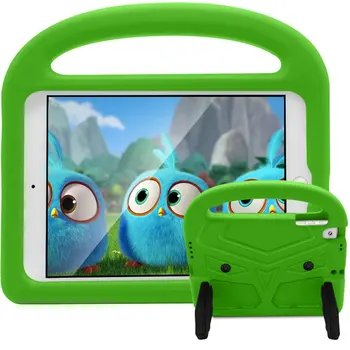 

Safe EVA Shockproof Case for iPad 9.7 2018 Case Cover Cool Handle Stand Tablet Kids Cartoon Case for iPad Air 2 Cover iPad 5 6