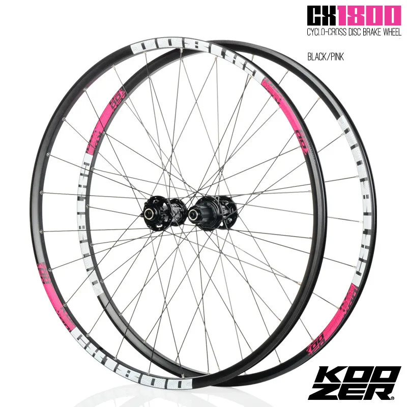 KOOZER CX1800 дорожный велосипед 700C дисковый тормоз колесная установка 4 подшипника 72