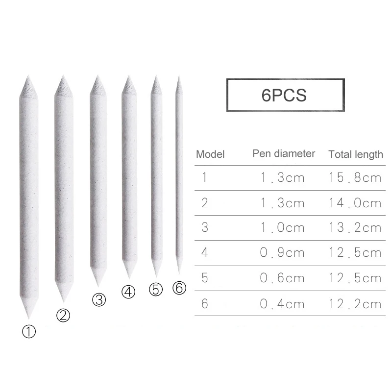 Рисовая бумажная Палочка из пенька премиум-класса 6 шт. художественные наборы тортиллон эскизные принадлежности для рисования офисные школьные принадлежности