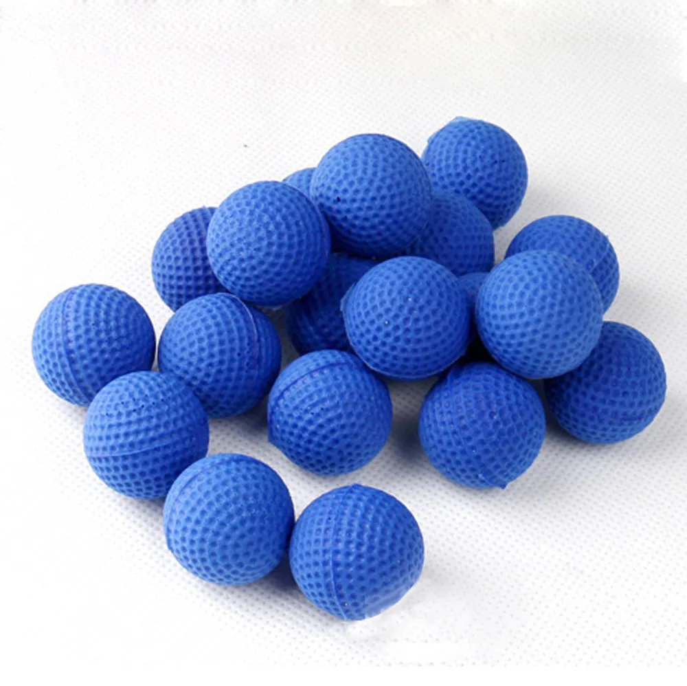 50Pcs Bullet Balls Rounds Compatible For Nerf Rival Apollo Child Toy#3 - Цвет: Синий