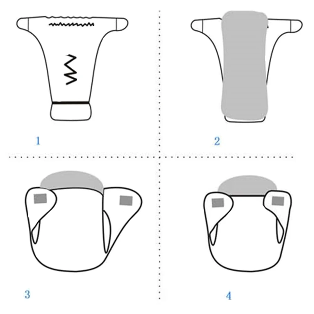 Новинка 1 шт. Высококачественная хлопковая ткань удобные пеленки для новорожденных Регулируемый многоразовый моющийся подгузник осень 5 стилей