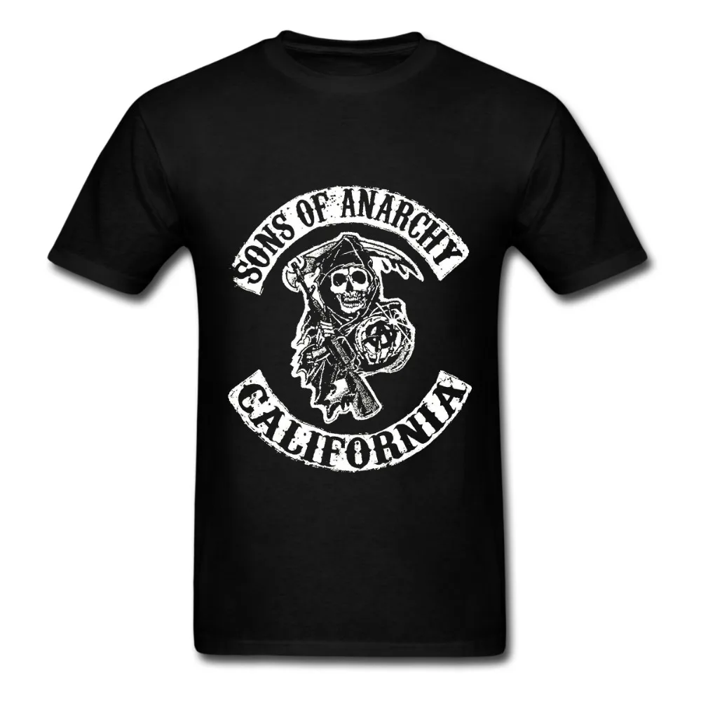 

Sons of Anarchy Grim Reaper New double-sided printing T Shirt for Man