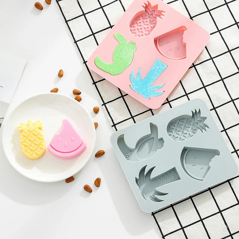 

4 grid Tree bird silicone cake mold Cake Mold 3D Fondant Mold Cake Decorating Tool Chocolate Soap Stencils Baking Accessories