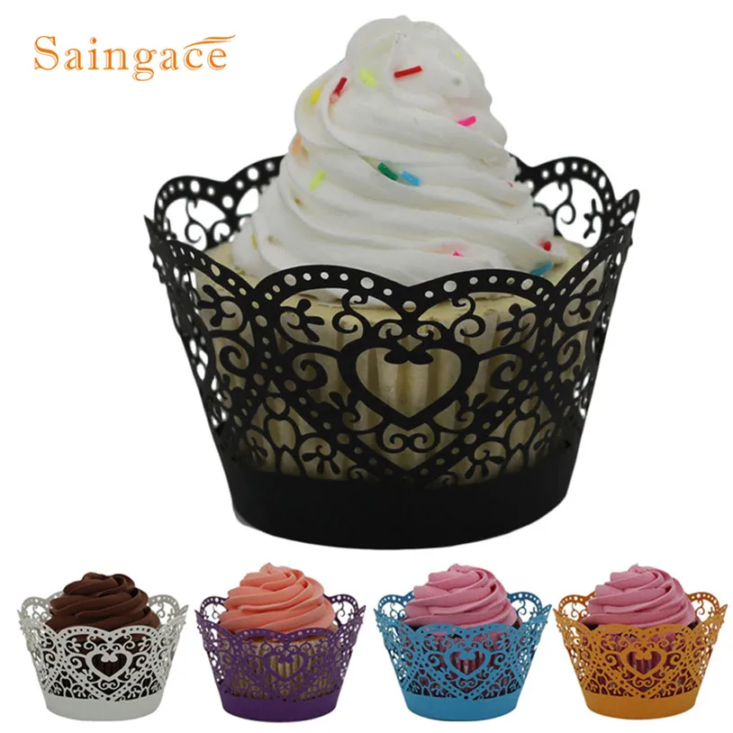 

Paper Cake Cupcake Liner Baking Muffin Box Cup Case Party Tray Cake Mold Decorating Tools