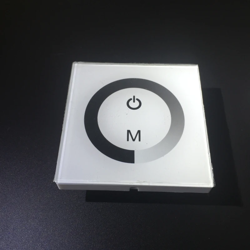 

NEW DC12V/96W 24V/192W Common Anode1 Channel single color Touch Panel LED Dimmer Lighting Controller