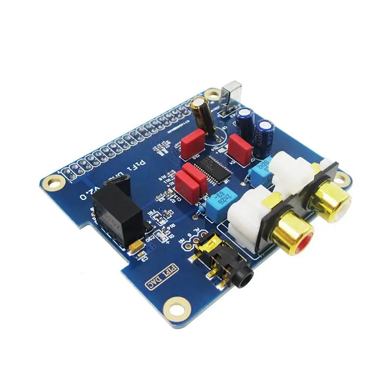 

Raspberry pi 2 I2S специальный интерфейс HIFI DAC аудио модуль звуковой карты