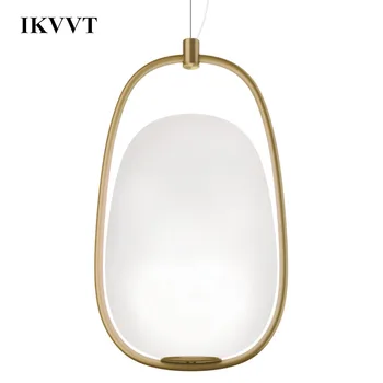 

IKVVT Modern Restaurant Pendant Lights LED Minimalist Pendant Lights Indoor Decoration Dining Room Lighting Lamparas