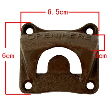 

by dhl 200pcs high quality Bronze Wall Mounted Opener Wine Beer Soda Glass Cap Bottle Opener Kitchen