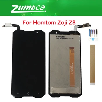 

Original For Homtom ZOJI Z8 LCD Display Screen+Touch Screen Digitizer Black Gold Color +Tape&Tool