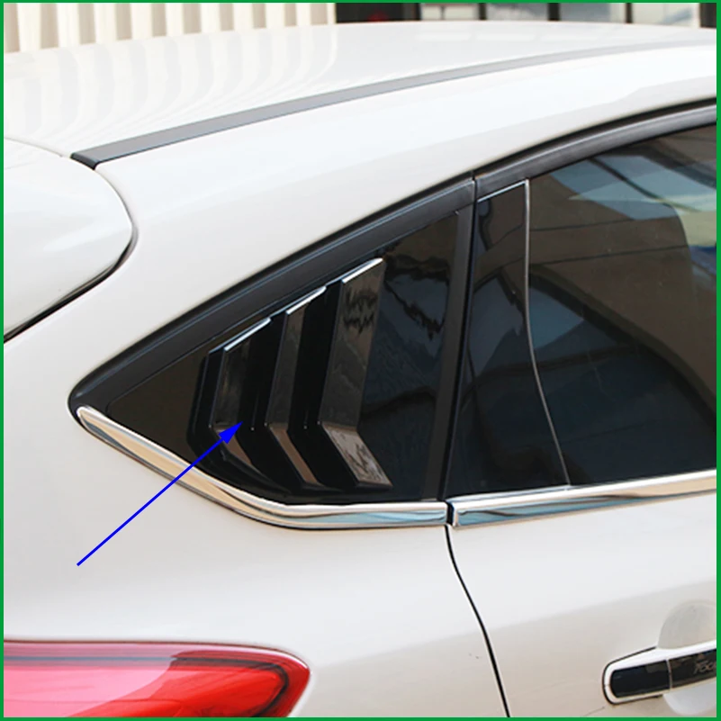 

Для Ford Focus Хэтчбек 2012 2013 2014 2015 2016 2017 ABS, дверная жалюзи, рамка, подоконник, Формовочная крышка, наклейка, отделка