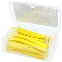 20 шт. l-образная межзубная щетка Зубная нить набор флоссов для зубов Чистка зубочистка инструмент 88