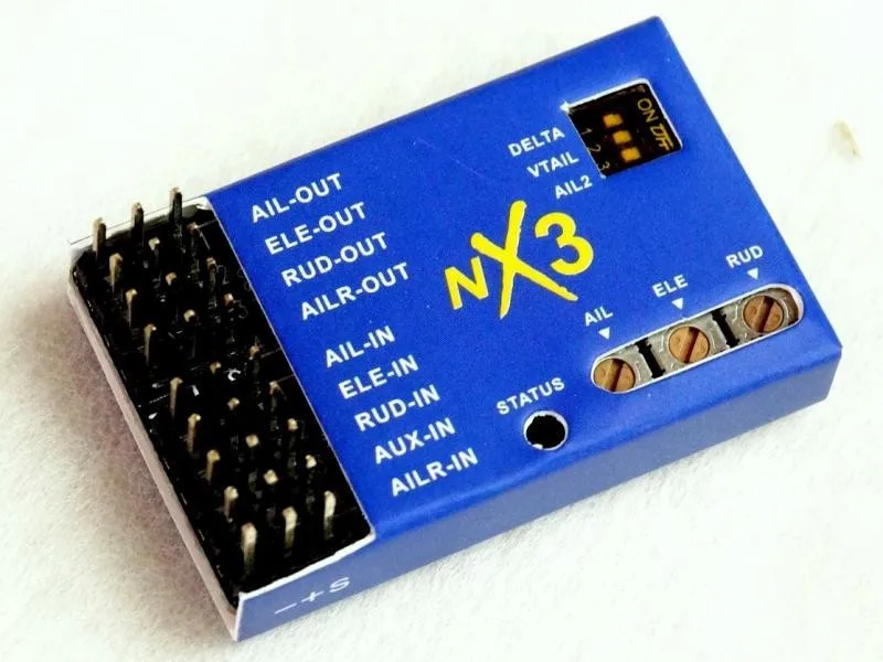 NX3 generation of 3 axis aircraft gyros Fixed wing Flight Controller