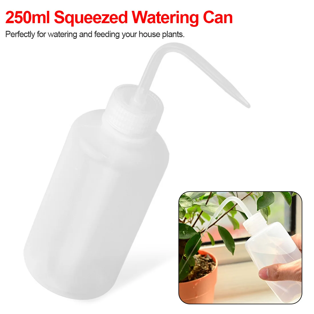 

Plants Flowers Squeeze Watering Can 250ml Sprinkler Tattoo Accessories Bottle Diffuser Green Soap Supply Wash Squeeze Bottle