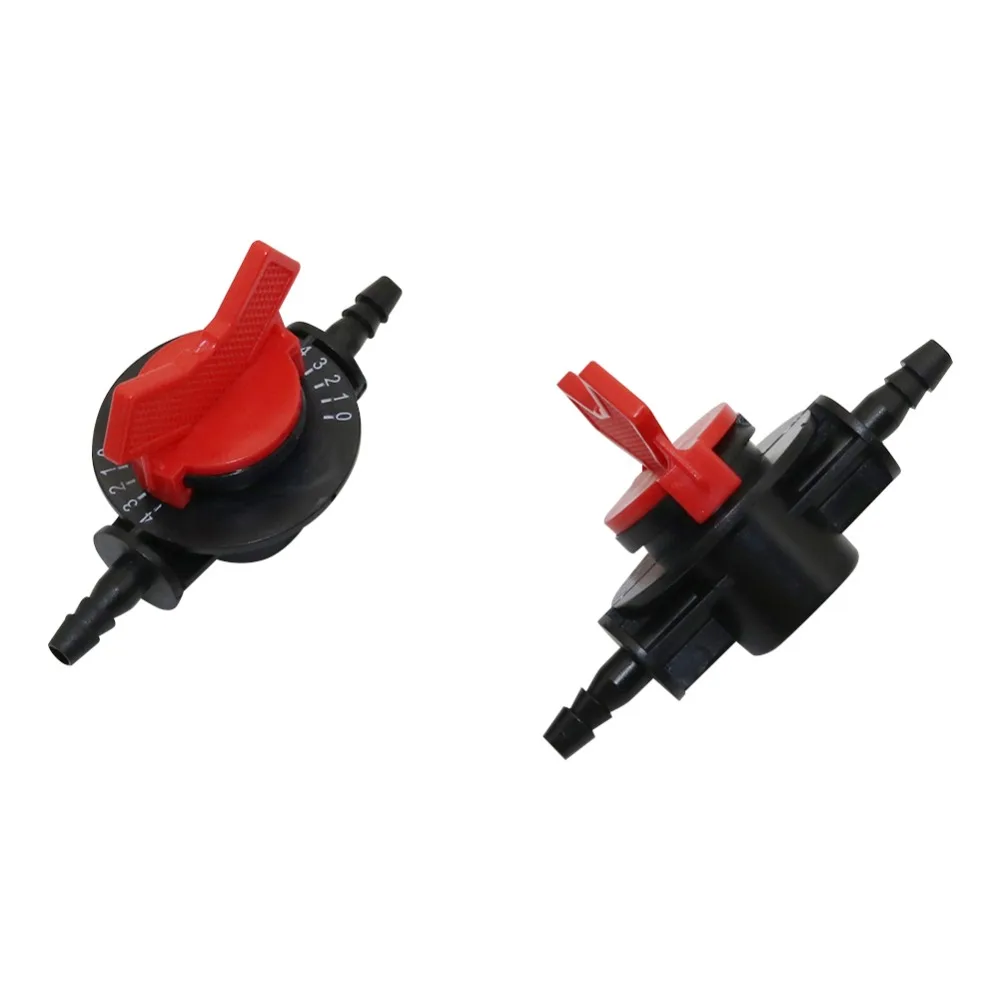

4-scales Flow Control switch Valve Agriculture Irrigation Garden Fertilization Fittings 1/2", 3/4" Fertilizer Injector kit 2 Pcs