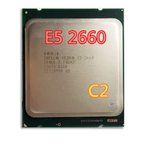 Für intel xeon processo sr0kk e5-2660 20 mt cache/2,2/ghz/8,00 gt/s 95 watt lga 2011 e5 2660, freies verschiffen