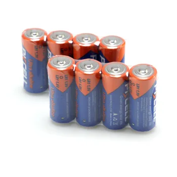 

PKCELL 8Pcs 1.5V N Size Alkaline LR1 UM-5 910A E90 MN9100 AM5 Single Use Battery