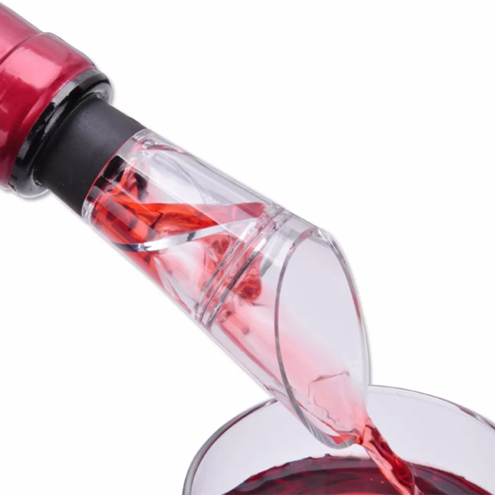 1 шт. крест течет аэрация вина выливной Носик Графин Вино Аэратор быстрого наливания графины для вина Барные Инструменты Высокое качество C42