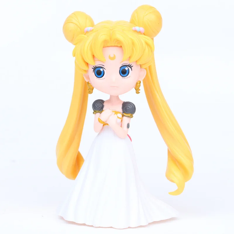 

Cartoon Sailor Moon Tsukino Usagi Action Figure PVC Collection Model Toy Doll Cake Decoration Girl Gifts For Birthday 9CM