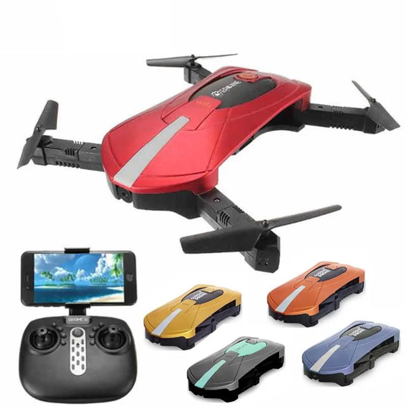 SMRC мини Дрон с 720P HD камерой (can video) RC Квадрокоптер WiFi FPV режим складной Воздушный