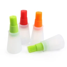 Масляная кисть силиконовая выпечка, барбекю кисти жидкие масла ручка торт Масло Хлеб кисточка для выпечки безопасность посуды наметки кисть кухонные принадлежности