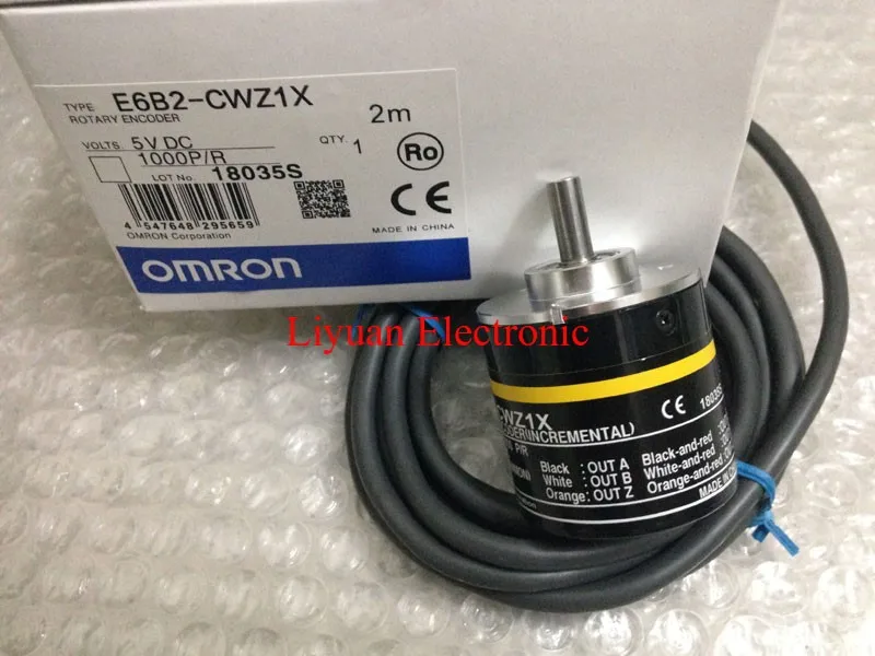 OMRON Incremental Rotary Encoder 10P/R To 2000P/R E6B2-CWZ1X Differential Signal 