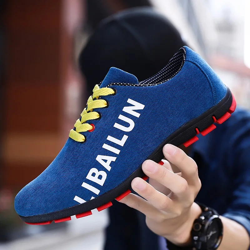 

2019 New Men Sneakers Fashion Casual Shoes Male Flat Shoes Adult Lace Canvas Shoes Black Sneaker Men Shoes Tenis Masculino