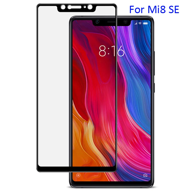 Imak Pro + защитное закаленное стекло на весь экран для Xiaomi Mi9 Mi8 Mi 8 Se Lite Explorer 2.5D