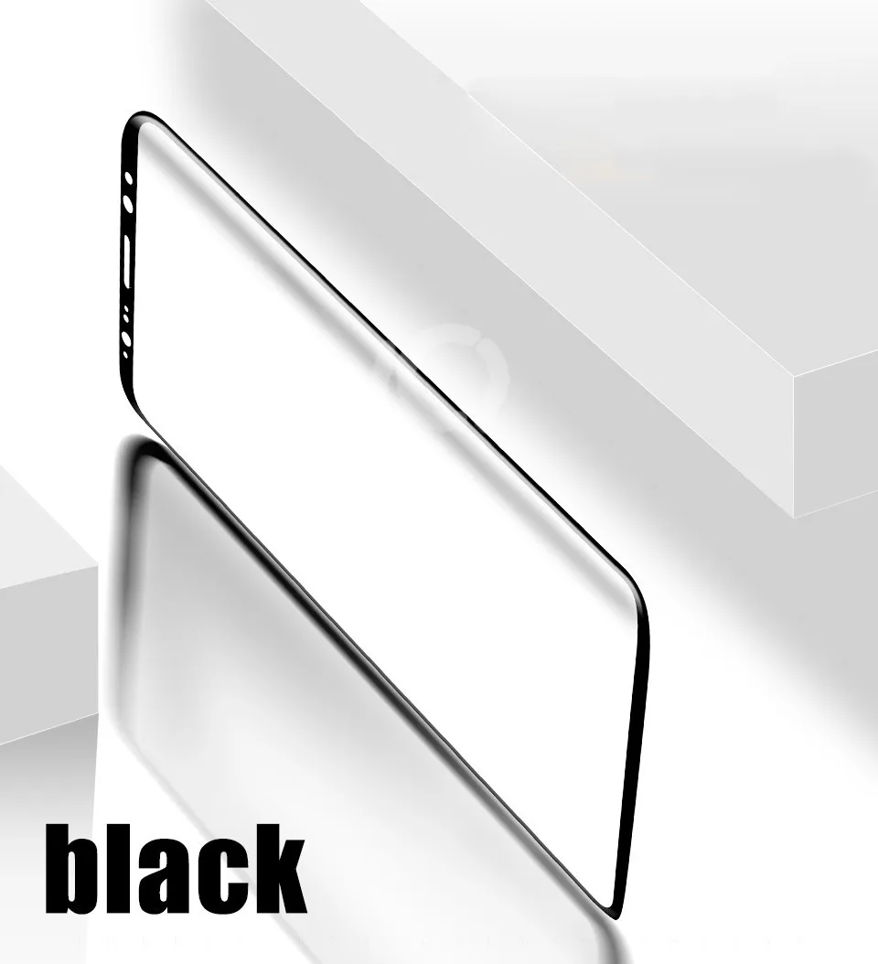 3D Curved Full Cover Glass For Samsung S8 S9 S7 Plus Protector Film For Note 8 S8 S7 Edge Screen Protector Protective Film 8