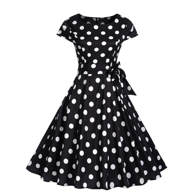 

Big Swing vintage Rockabilly Dress With Belt