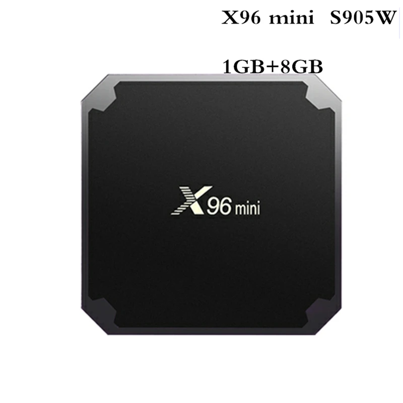 

X96 Mini Android 7.1 TV BOX 1GB/8GB Amlogic S905W Quad Core 2.4GHz WiFi Smart Media Player IPTV Box 1GB/8GB X96mini Smart TV BOX