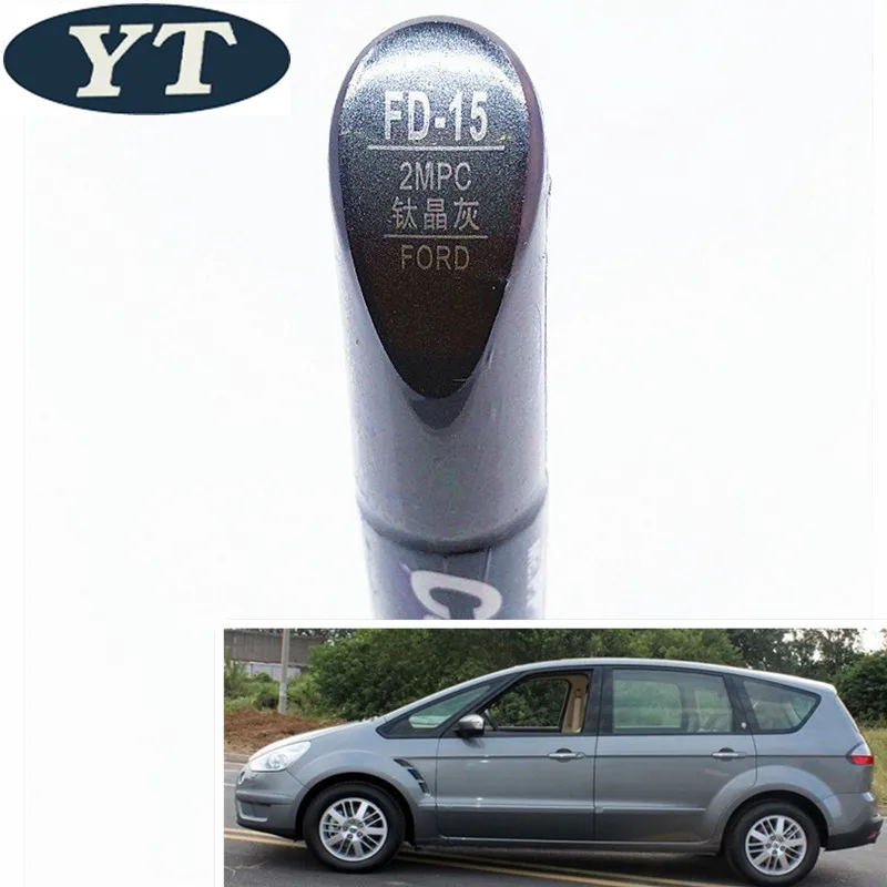 Car scratch repair pen auto paint GRAY color for Ford ecosport kuga focus s-max fiesta car painting | Автомобили и мотоциклы