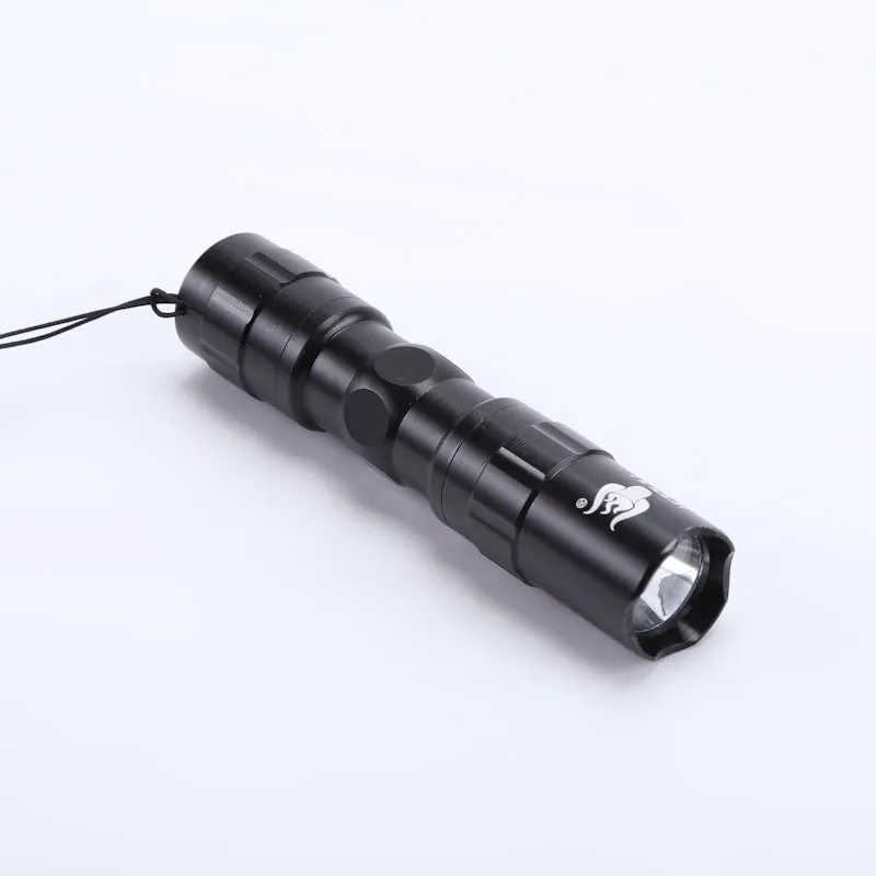 LED small flashlight EDC mini Portable aluminum flashlights Compression waterproof Fishing Camping Tackle New |