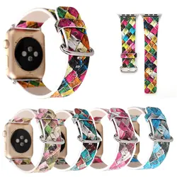 Часы ремешок для Apple Watch 38 мм 42 мм серии 1 серии 2 серии 3 38 мм 42 мм Для мужчин's Для женщин наручные часы браслет Винтаж