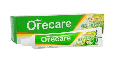 1 шт. orecare Зубные пасты содержит экстракты китайских лекарственных трав Китайский