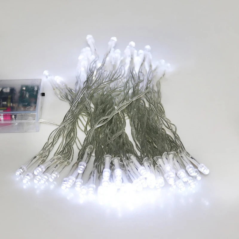 4M 40 LEDs Battery Operated LED String Lights for Chrismas Garland Party Wedding Decoration Xmas Flasher Fairy Lights 4M 40 LEDs Battery Operated LED String Lights for Chrismas Garland Party Wedding Decoration Xmas Flasher Fairy Lights