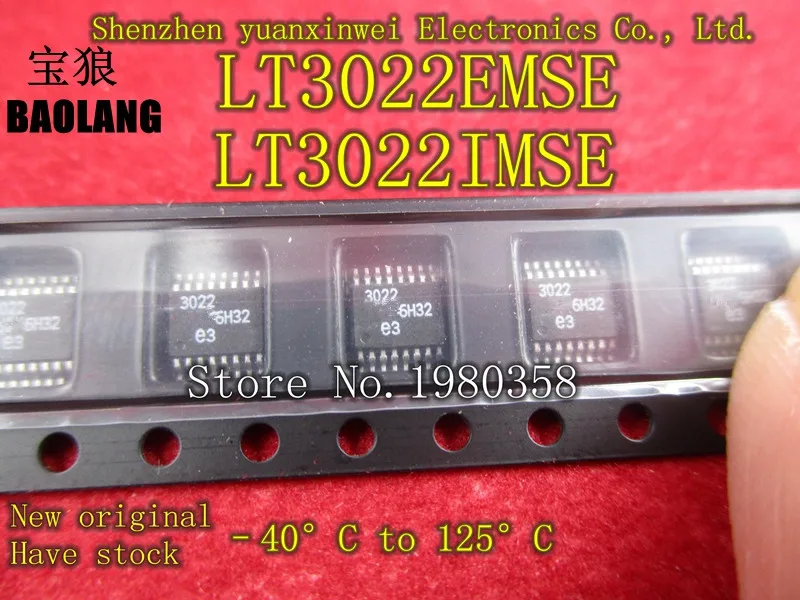 10 шт. LT3022EMSE LT3022IMSE LT3022 3022 MSOP16 | Электроника