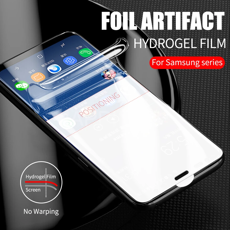 

Full Cover Protective Film On The For Samsung Galaxy S10e S8 S9 Plus S10 E Hydrogel Film For Note 8 9 Screen Protector Not Glass