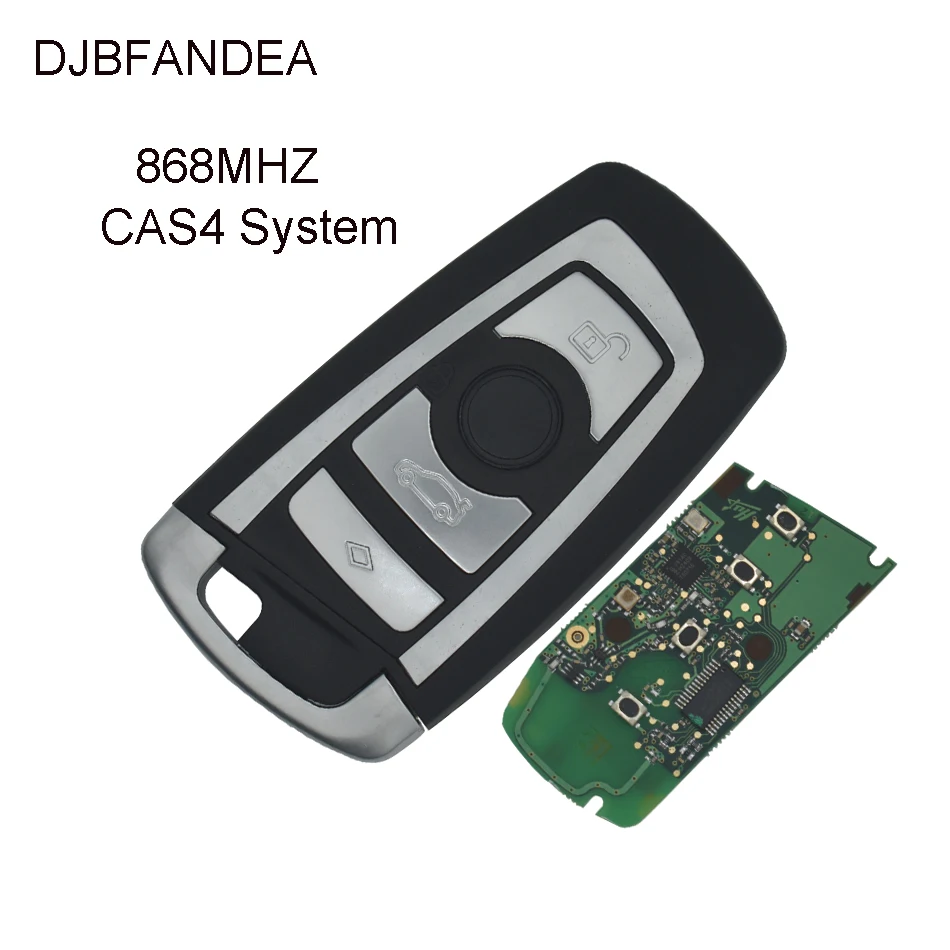 DJBFANDEA 868Mhz Remote Smart Key Keyless Fob For BMW F CAS4 3 5 7 Series F01 F02 F03 F04 F11 F07 F10 F30 Original Car Keys |