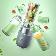 300 Вт портативная электрическая соковыжималка для кухни, фруктовые овощные блендеры, Многофункциональный миксер, машина для смузи, 500 мл+ 500 мл