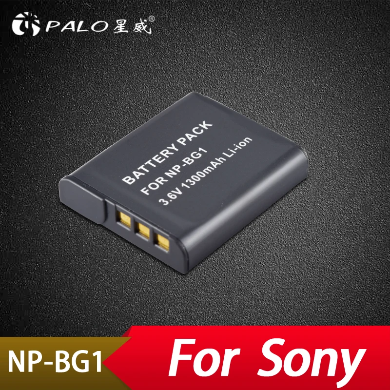 

Palo 1Pcs 1300mAh NP-BG1 NP BG1 Battery For SONY Cyber-shot DSC-H3 DSC-H7 DSC-H9 DSC-H10 DSC-H20 DSC-H50 DSC-H55 DSC-H70 Camera