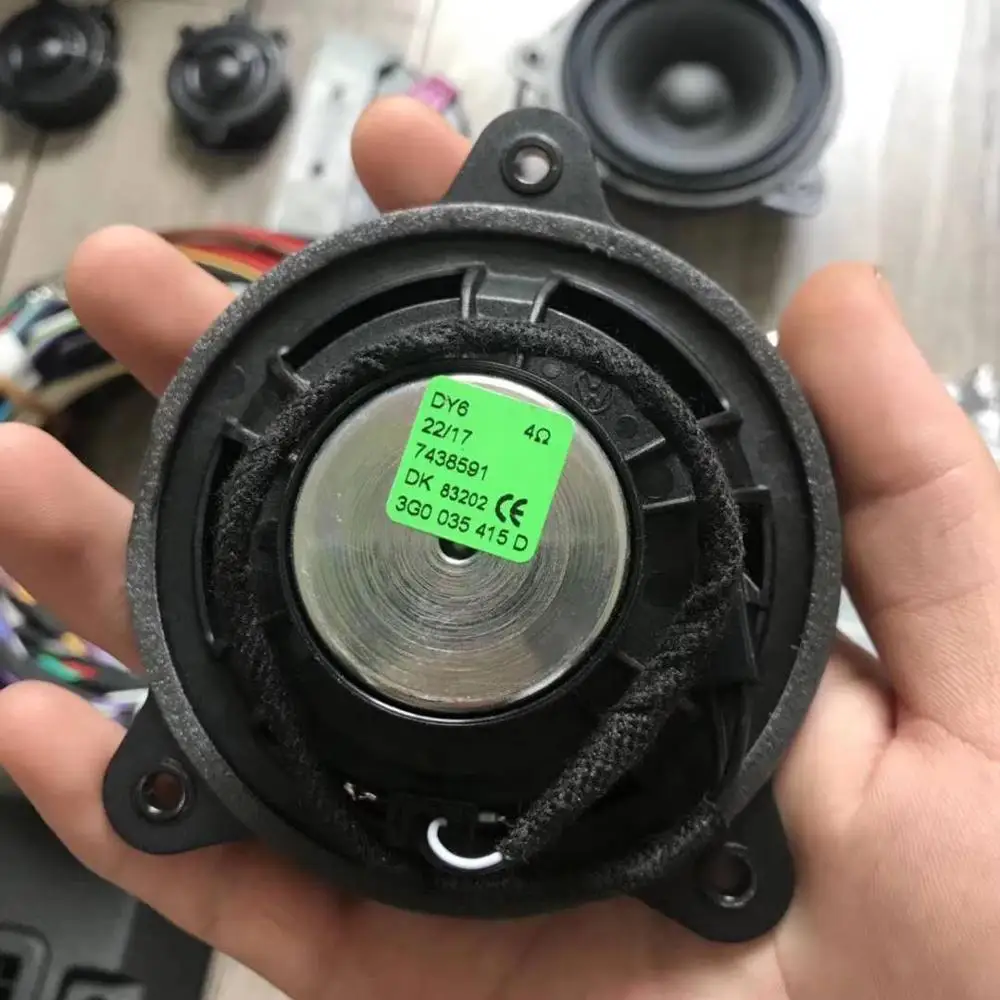 Комплект Динамиков Dynaudio для Passat B8/b8 5 2016 2020 (4 динамика/4 НЧ динамика/2 альт/1 центр/1