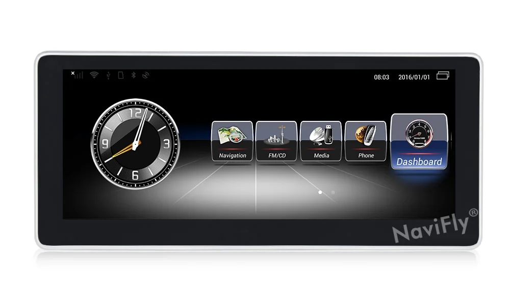 Top NaviFly 10.25 inch 3GB+32GB Android 7.1 car multimedia player for Benz C-Class W204 2008-2010 With GPS navigation 4G LTE WIFI BT 6