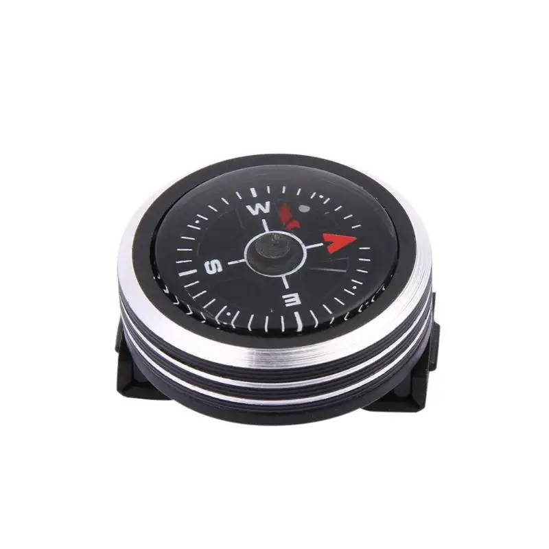 

1PC Portable Mini Compass Practical Guider for Camping Hiking North Navigation Survival Button Design Compass