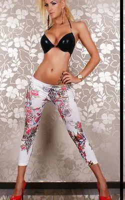 Женские Бесшовные Леггинсы с белым принтом|leggings leggings|fashion leggingsleggings fashion |
