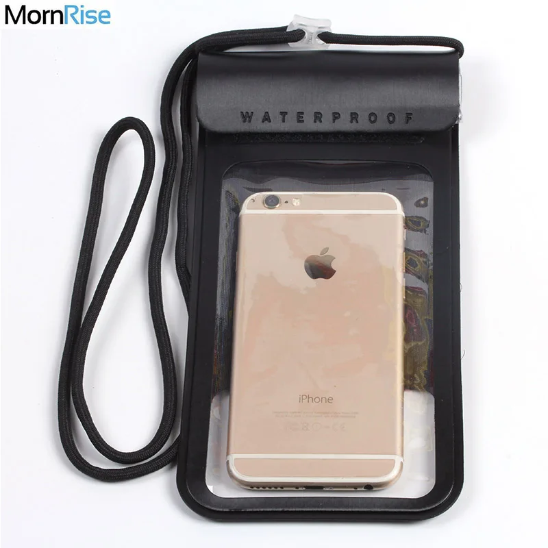 

New Maximum 6.3" Mobile Phone Diving Case Cover Waterproof Case Bags Swimming Phone Pouch For iPhone X Samsung Xiaomi Huawei