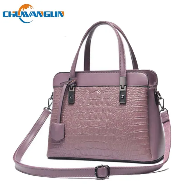 Chulin Alligator Women Shoulder Bag Fashion Hard Leather Party Chulin Alligator Women Shoulder Bag Fashion Hard Leather Party Handbags Casual Stereotypes Woman Messenger Bagx091502