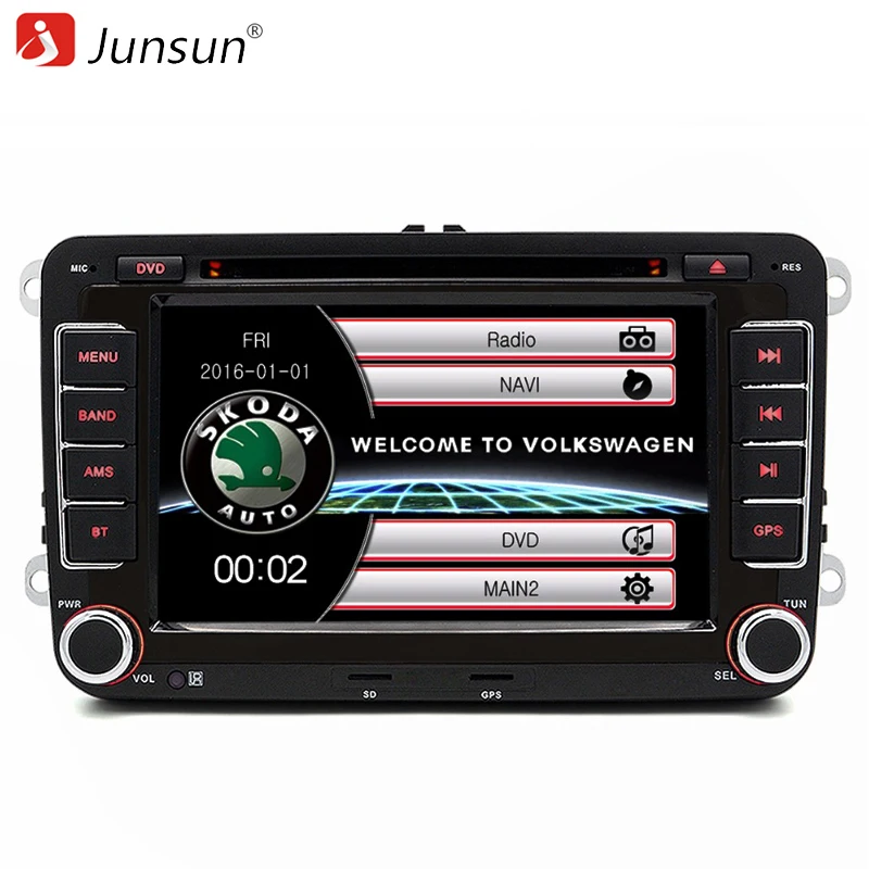 Junsun 7 inch 2 Din Car font b Radio b font DVD GPS Player With font