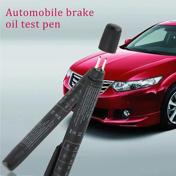 

1PC Car Vehicle Brake Fluid Oil Tester Detection Pen Auto Test Tool 5 LED Indicator for DOT 3 DOT4 DOT5 Compact Tool