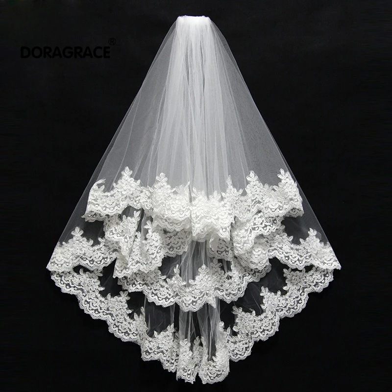 short wedding veil (1)副本